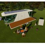 8.5m Camping Capsule Portable Prefab Home Modular Prefabricated Space Capsule House