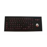IK09 Vandal Resistant Industrial Keyboard With Trackball