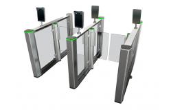 China Fast Response BLDC Motor Pedestrian Speedlane Turnstile IP45 RS485 supplier