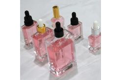 China 50ml Square Glass Dropper Bottles Empty Eco supplier