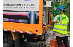 China CIPP UV Curing Process Installation Program Underground Space Management Materials supplier