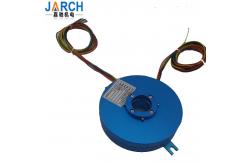 China Rotary Table 2 Channel Pancake Through Bore Slip Ring supplier