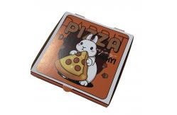 China Custom Printing Pizza Box Eco-Friendly Compostable Options Custom Size Accepted supplier
