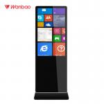 Advertising Floor Standing LCD Advertising Player Infrared Touch Screen 65 Inch for sale