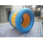 0.9mm PVC Tarpaulin Inflatable Airtight Roller Tube For Water Games for sale