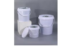 China Screw Lid Plastic Offering Buckets Plastic Pail 5 Gallon With Handles ODM supplier