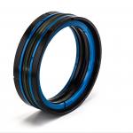 KDAS Hydraulic Cylinder Rubber Oil Seal 20*11 NBR POM Piston Seal with Compact Design for sale