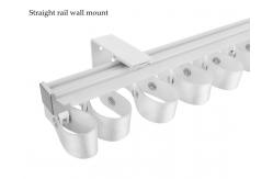 China 6/8CM S Fold Curtain Track 50KG Electric Wave Curtain Track Accessories supplier