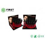 Custom Table Display Box Cosmetic Cardboard PDQ  Counter Display Stand With Holes for sale