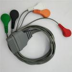 Compatible EDAN 5 Lead Ecg Cable , SE2003 16 Pin Dynamic Telemetry  Cable for sale