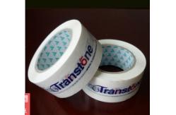 China Low Noise Printed Packaging Tape Pressure Sensitive High Adhesive supplier