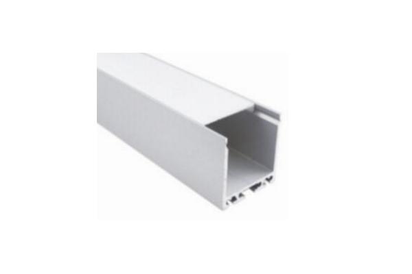 Powder Painted Industrial Aluminium Profile Electrical Cover / Electrical Shell For Heat Exchanger