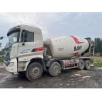 Shacman Used Mixer Trucks 16m3 HINO P11C-WC Engine Euro V Emission for sale