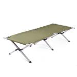China Outdoor Ultra Light Aluminum Alloy Camping Folding Bed for hiking picnics manufacturer