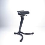 Lab / Workplace Ergonomic Sit Stand Chair Fixed Foot Support PU Foam Material for sale