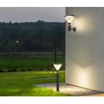 Whole Night 9 Watt Solar Powered LED Lights For Driveway Pillars