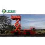 Underground Service Vechicles 1 Ton Scissor Lift Truck for Underground Mining or Tunneling Project for sale