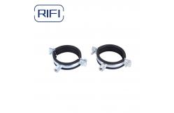 China Carbon Steel Electrical Conduit Clamps Heavy Duty Pipe Clamp With EPDM supplier