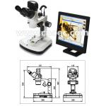 7x - 46x Zoom Stereo Digital Optical Microscope Reflected Light Microscopes A32.2601