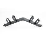 ANSHI 19 Inch Metal Cable Management 4 Ring XL-4020-3C-B for sale