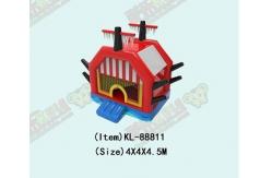 China Small Pirate Ship Inflatable Bouncy Castle For Childrens supplier