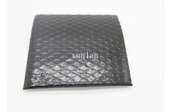 China Electric Insulation Black Poly Bubble Mailers Outer Layer With 2 Sealing Sides supplier