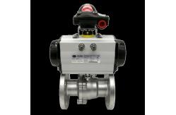 China Robust And Leak-Proof Titanium Ball Valve With Flanged Connections supplier