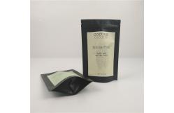 China Moisture Proof 14 Oz Zipper Foil Resealable Pouches For Body Scrub supplier