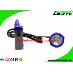 Shock Resistant Miners Cap Lamp 10000 Lux With Cable 1.4m / 1.6m