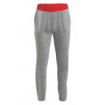 Plain Woven Polyester 95% Spandex 5% Sport Grey Knitted Pants for sale