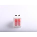 Durable Red Push Button Rocker Switch Self Locking For Kitchen Equipment
