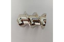 China 60mm 600rpm Twin Screw Extruder Elements Kneading Block Threaded Element Threaded Block supplier