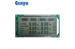 China Custom LCD Segment Display Module HT1621 TN Positive Blue Backlight For Charger supplier