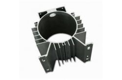 China Silvery Anodized 6063 Industrial Aluminium Profile Cylinder Shell With Finished Machining supplier