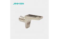 China 5*8mm Rectangle Zinc Alloy Shelf Holders, Furniture Hardware For Rta Furniture supplier