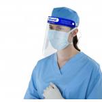 PE Face Shield for Epidemic Prevention , Transparent Full Face Safety Cover for sale