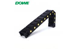 China Plastic Cable Guide Fr DOWE Mini Drag Chain H35X75 Cutting Machine Tow Line supplier