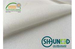 China 100% Polyester woven interfacing Shringkage Resistant For Shirts supplier
