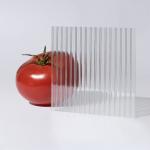 Clear Polycarbonate Hollow Sheet Roofing with UV Protection for Residential & Commercial Use