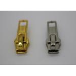 Small Zipper Slider Replacement Parts , Backpack Leather Double Sided Zipper Slider