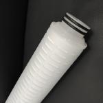 Flow Rate Pleated Filter Cartridge Available Length 5-40 Inch And Outer Diameter 68.5mm for sale
