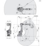 12KW Industry Robot Arm RD080N Automation Robotics Arm For Palletizer Consumer
