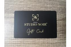 China Custom Matte Black Metal Business Cards Brass Laser Engrave supplier