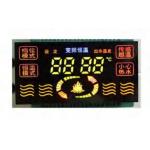 Customized Segment Multicolor LED Display for Industrial Instrument for sale