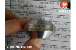 China ASTM A182 F55 / S2760 Duplex Steel Weldolet MSS - SP97 Forged Fitting supplier
