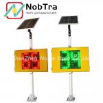 China CE Certified Solar Radar Traffic Signal IP54 Weatherproof Beacon System factory