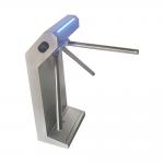 Tripod Drop Arm Turnstile Semi Automatic Solenoid RFID Reader for sale