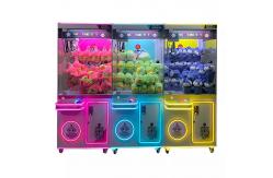 China Metal Acrylic Catcher Dolls Games Machine Coin Operated Toy Arcade Crane Claw Machine supplier