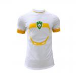 100% Polyester Football Jerseys Durable Permeable With Jacquard Dot Stripe Pattern