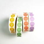 Toppan Printing Custom UV Stickers , Flexo Pantone Self Adhesive Stickers Printed
